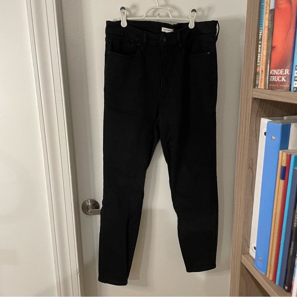 Good American Always Fits Good Legs Skinny Jeans in Black